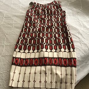 Talbots size 2 geometric pattern dress